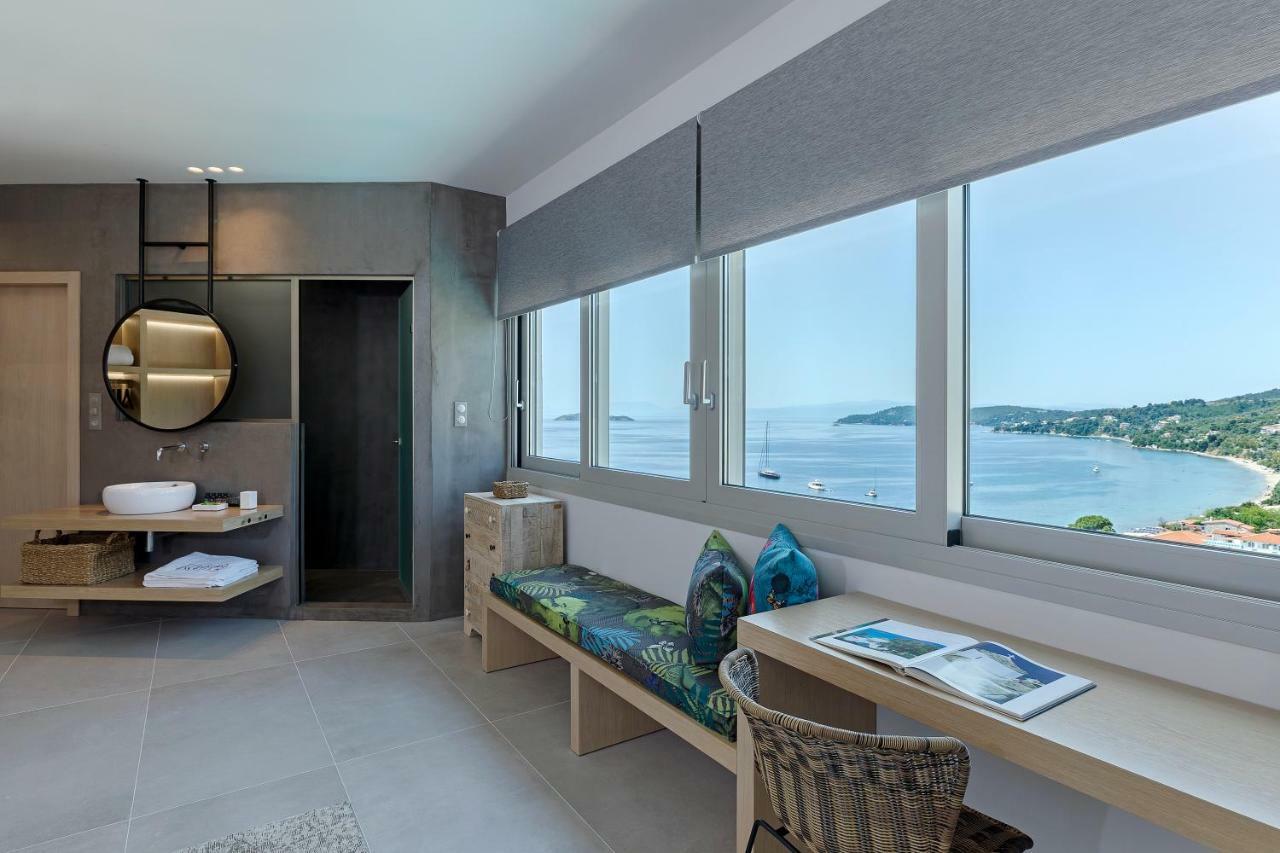 Villa K Skiathos Town Bagian luar foto
